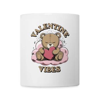 Ambiance de la Saint-Valentin pour les amoureux le jour de la Saint-Valentin - Mug blanc - blanc - Devant