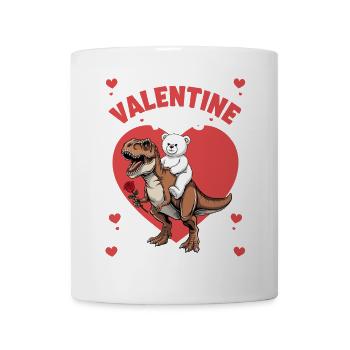 Ambiance de la Saint-Valentin pour les amoureux le jour de la Saint-Valentin - Mug blanc - blanc - Devant