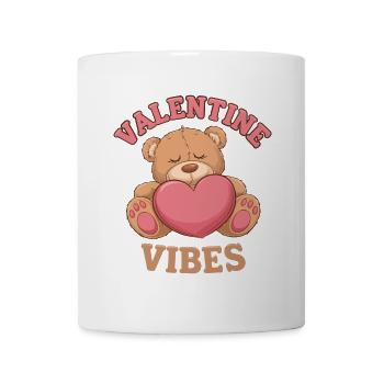 Ambiance de la Saint-Valentin pour les amoureux le jour de la Saint-Valentin - Mug blanc - blanc - Devant