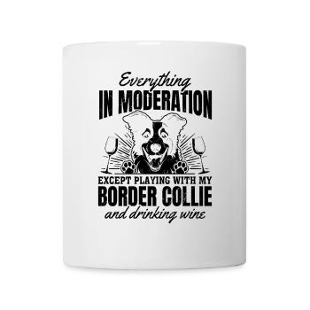 Border Collie Lover Citations de Border Collie - Mug blanc - blanc - Devant