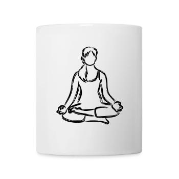 Yogini Sketch - Mug - white - Front