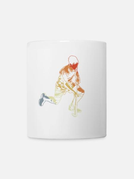 Feldhockeyspieler Junge - Tasse - Weiß