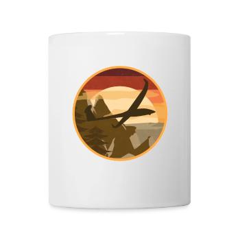 Avion rc planeur modèle pilote d’avion - Mug blanc - blanc - Devant