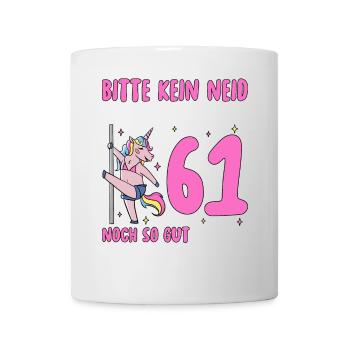 Please No Envy 61 Birthday - Mug - white - Front