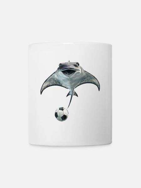Stachelrochen - Tasse - Weiß