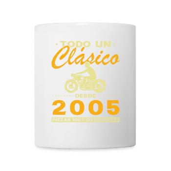 Biker A Classic Born In 2005 - Mug - white - Front