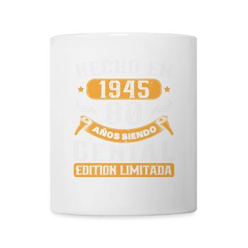 80 Years 1945 Vintage Birthday Gift - Mug - white - Front