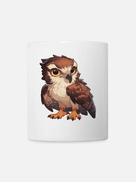 Falken Falke - Tasse - Weiß