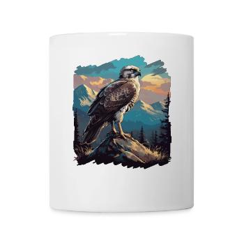 Faucon Faucon - Mug blanc - blanc - Devant