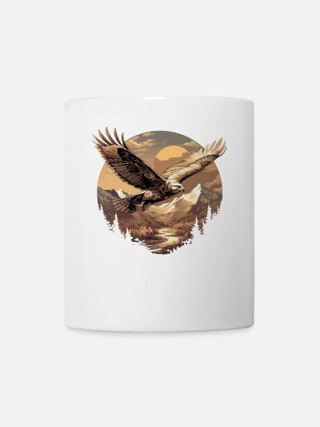 Falken Falke - Tasse - Weiß