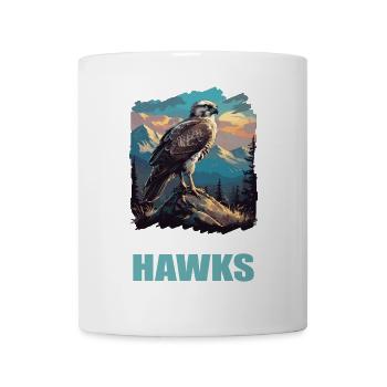 Faucon Faucon - Mug blanc - blanc - Devant