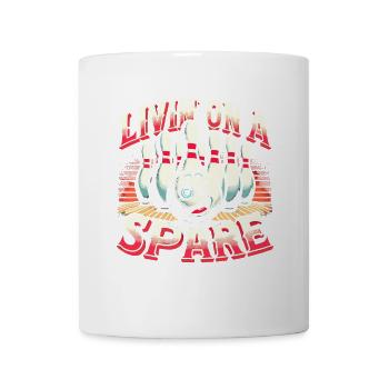Leben auf Sparflamme - Tasse - Weiß - Vorne