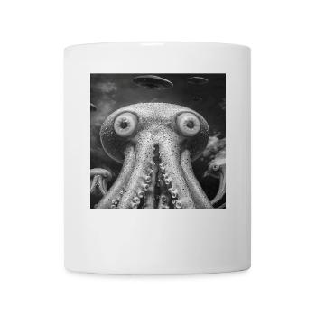 Tintenfisch - Tasse - Weiß - Vorne