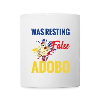 Sie Dachten, Gott Würde Sich Am Siebten Tag - Tasse - Weiß - Vorne