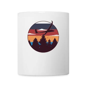 Avion rc planeur modèle pilote d’avion - Mug blanc - blanc - Devant