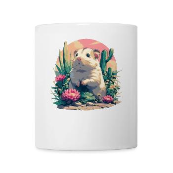 Hamster - Tasse - Weiß - Vorne