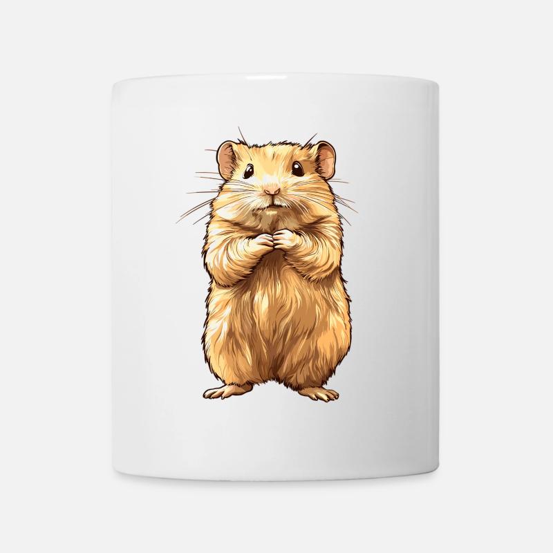 Hamster - Tasse - Weiß