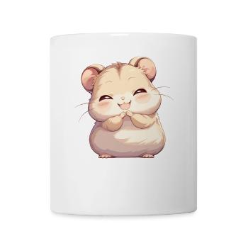Hamster - Tasse - Weiß - Vorne