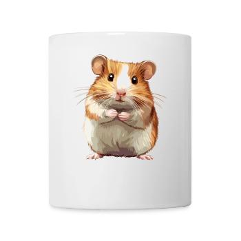 Hamster - Tasse - Weiß - Vorne