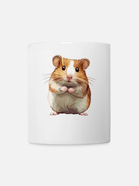 Hamster - Tasse - Weiß
