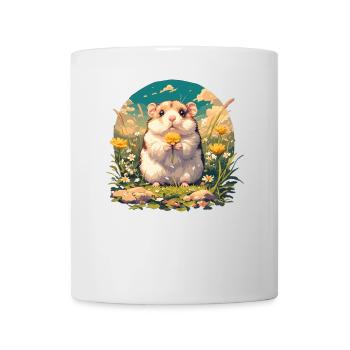 Hamster - Tasse - Weiß - Vorne