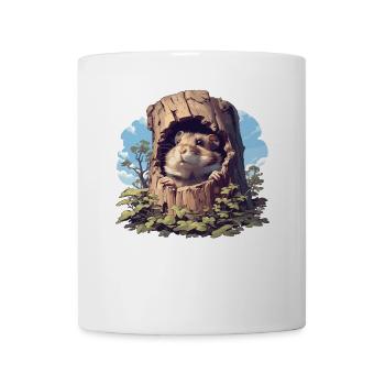 Hamster - Tasse - Weiß - Vorne