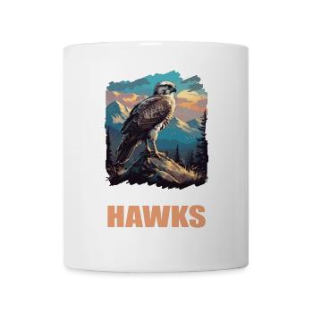 Faucon Faucon - Mug blanc - blanc - Devant