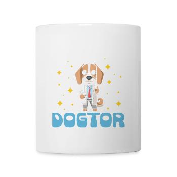 Vertrauen Sie Mir Ich Bin Ein Dogtor lustiger Hund - Tasse - Weiß - Vorne
