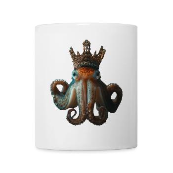 Tintenfisch - Tasse - Weiß - Vorne
