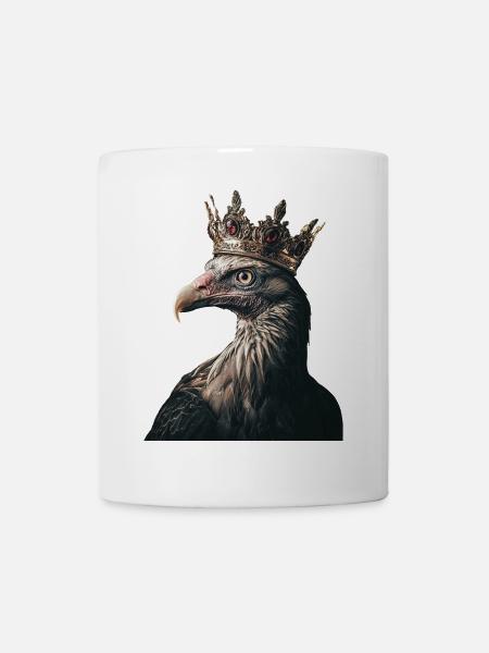 Geier - Tasse - Weiß