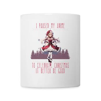 Anime Christmas Joy for Fans - Mug - white - Front