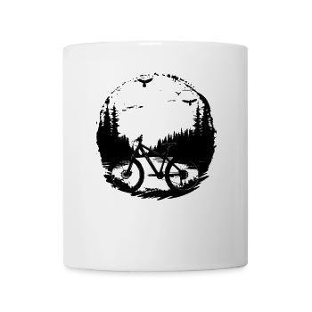 Mountain Bike Graphics - Mug - white - Front