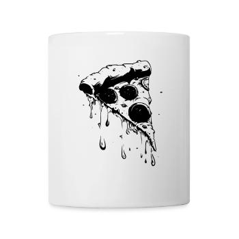 Pizza Piece Drawing - Mug - white - Front