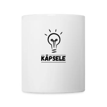 Käpsele - Clever Genie Schwaben Schwäbisch Dialekt - Tasse - Weiß - Vorne
