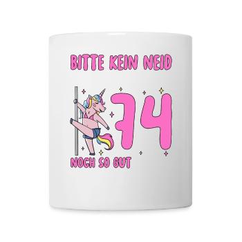 Please No Envy 74 Birthday - Mug - white - Front