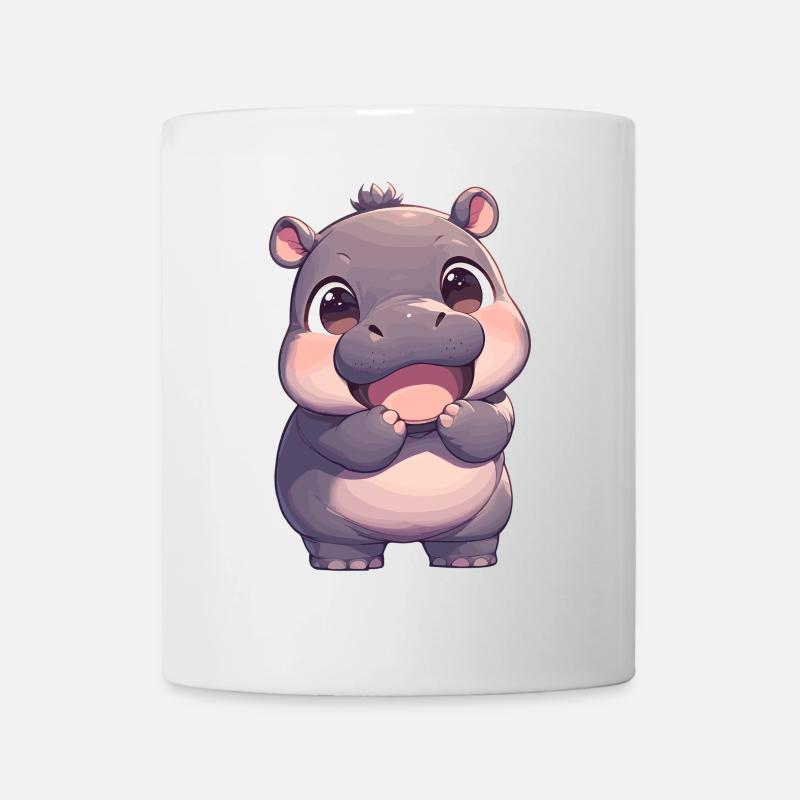 Hippopotame Hippopotame - Mug blanc - blanc