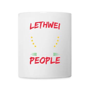 Lethwei, we do evil to evil people. - Mug - white - Front