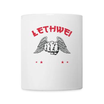 Lethwei Ist Kein Sport, Sondern Ein Lebensstil - Tasse - Weiß - Vorne