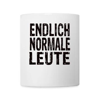 Finally normal people - Mug - white - Front