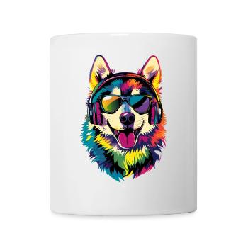 Husky Dogs Lover Dog Love Siberian Huskies - Mug - white - Front