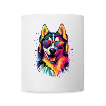 Husky Dogs Lover Dog Love Siberian Huskies - Mug - white - Front