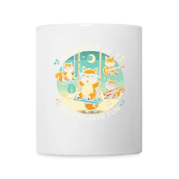 Eichhörnchen wollen nur Spaß haben - Tasse - Weiß - Vorne