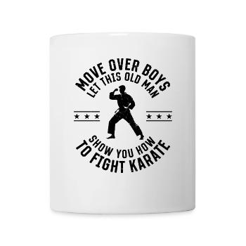 Move Over Boys Let This Old Man Show You How To - Tasse - Weiß - Vorne