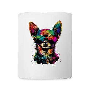 Maîtresse de chien Chihuahua J’aime les chihuahuas mignons - Mug blanc - blanc - Devant