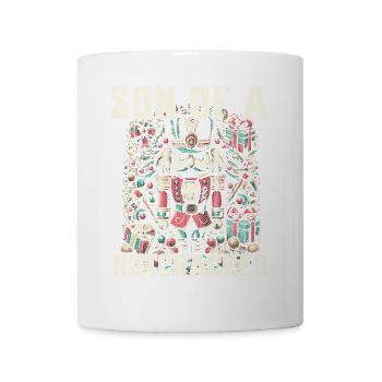 Naughty Nutcracker Christmas Humor - Mug - white - Front