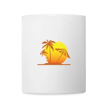 J’en ai marre de me réveiller et de ne pas prendre de congé sabbatique - Mug blanc - blanc - Devant