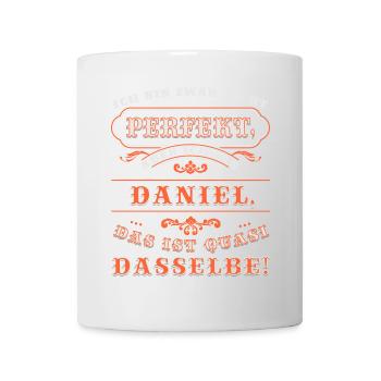 Funny DANIEL for Name Day with Name Name - Mug - white - Front