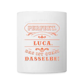 Funny LUCA for Name Day with Name Name - Mug - white - Front