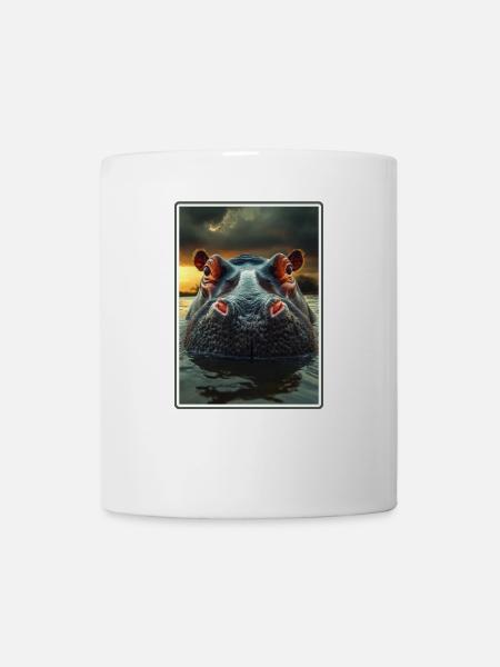 Hippopotame Hippopotame - Mug blanc - blanc