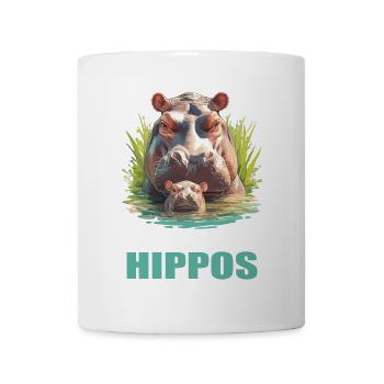 Hippopotamus Hippopotamus - Mug - white - Front